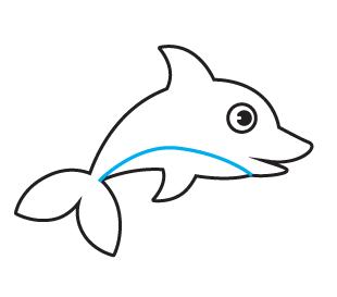 儿童简笔画鲸鱼简单又漂亮,鲸鱼简笔画儿童简单又好看