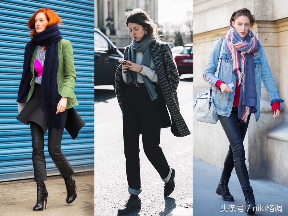 6种时尚围巾系法助你美美每一天,六款很实用的围巾系法