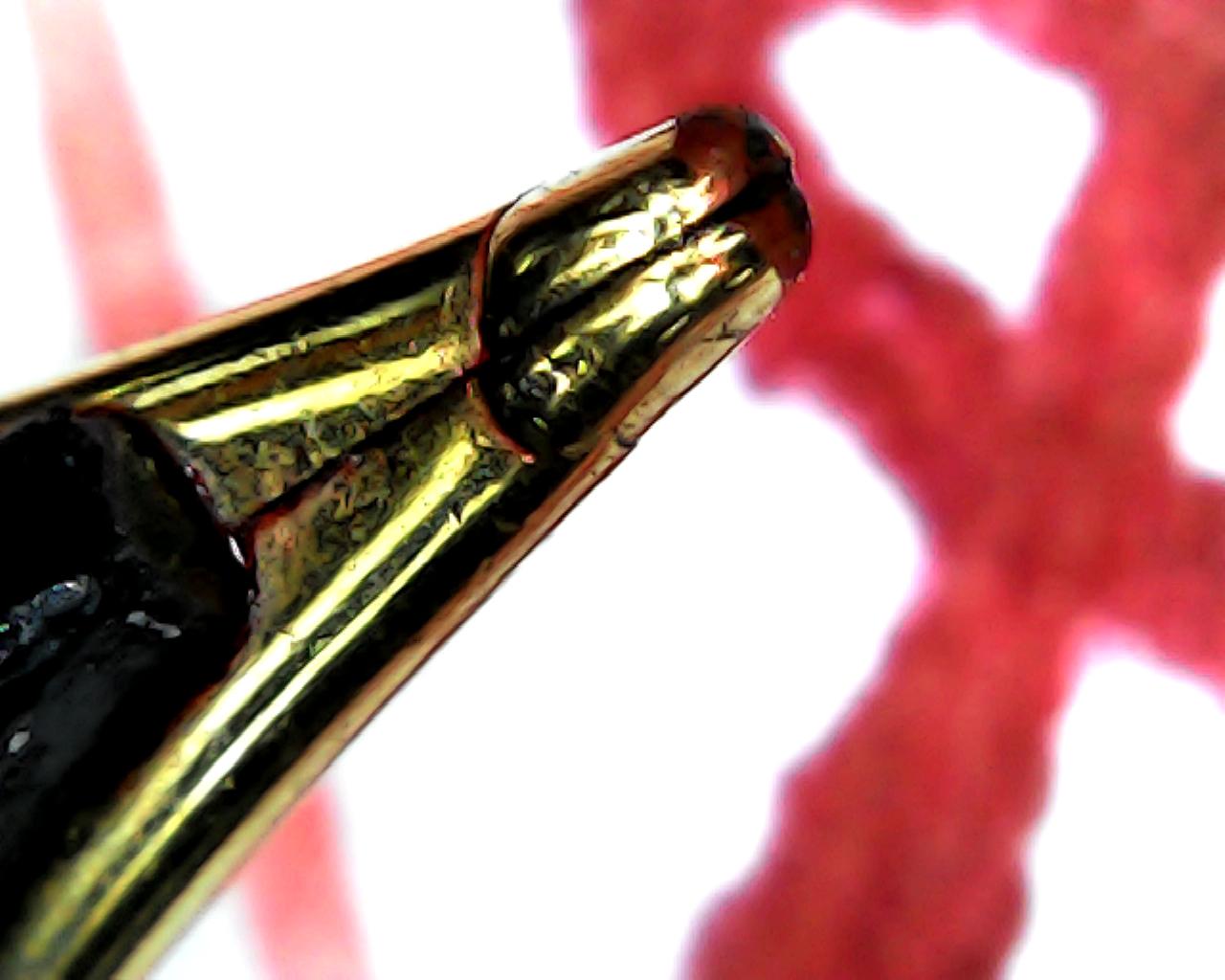 各种钢笔笔尖测评,钢笔有三种笔尖你都知道吗