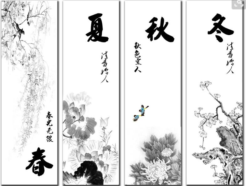 春花秋月夏夜冬雪解说,歌咏春夏秋冬的诗词