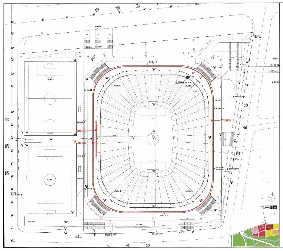 浦东足球场规划,浦东足球场方案