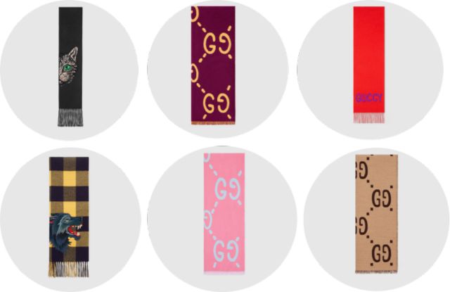 大牌围巾经典款,大牌围巾戴法简单好看