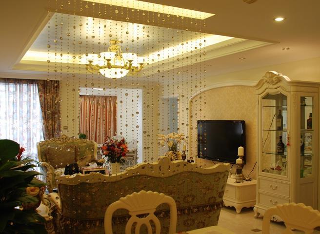 客厅和餐厅电视墙隔断装修效果图,客厅餐厅隔断做法图片