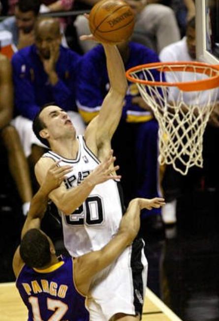 巅峰哈登和巅峰吉诺比利,吉诺比利巅峰赛十佳球