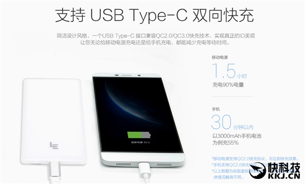 乐视充电头支持pd快充吗,乐视快充type-c版