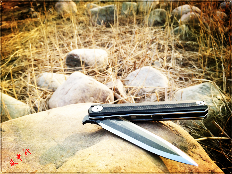 外形优雅的折叠小宝剑，STEDEMON时代C05双刃*刀折**试玩