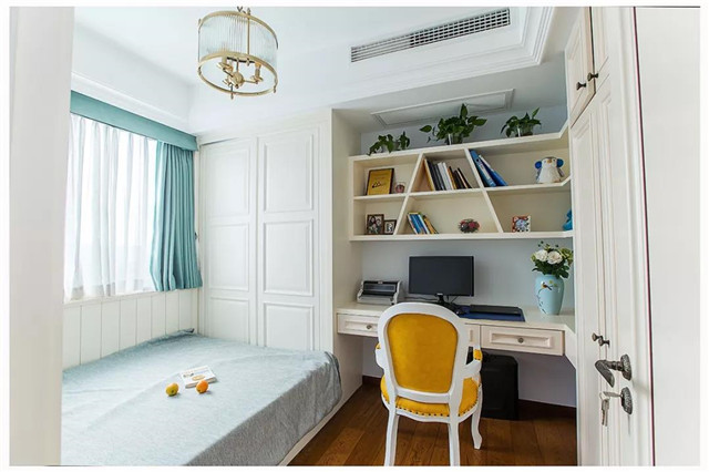 唐山法式装修风格效果图,唐山现代简美式装修风格实景案例