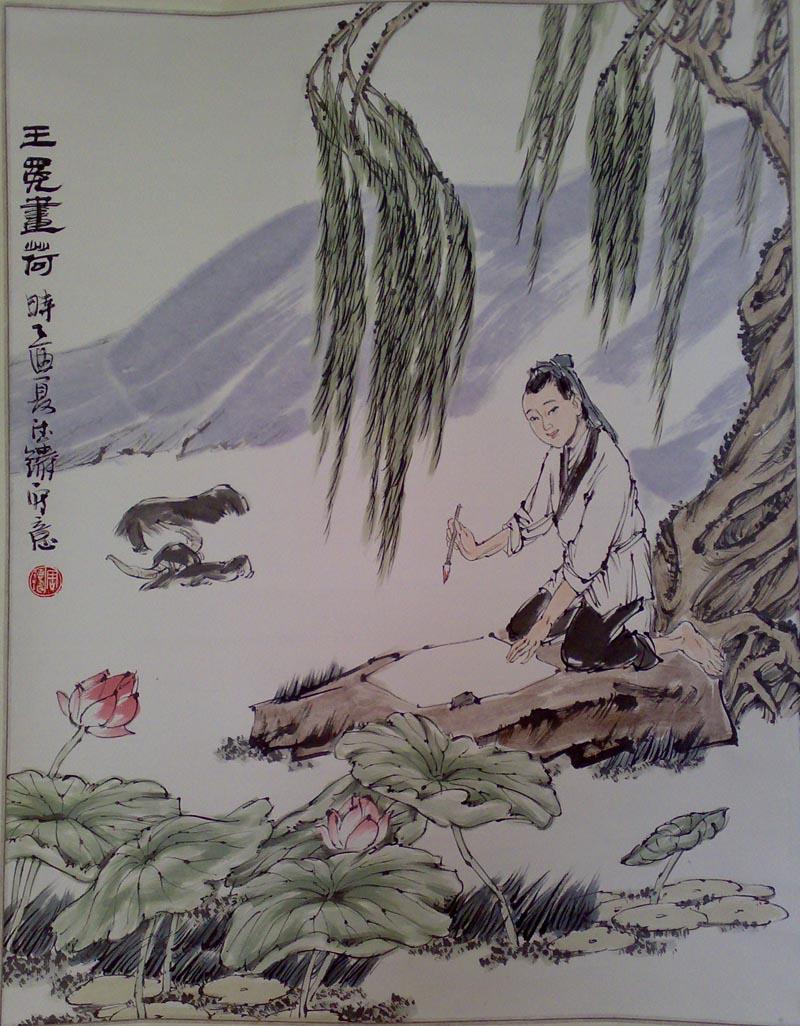 王冕画梅有何特别之处,王冕为什么要隐居山中不愿意当官