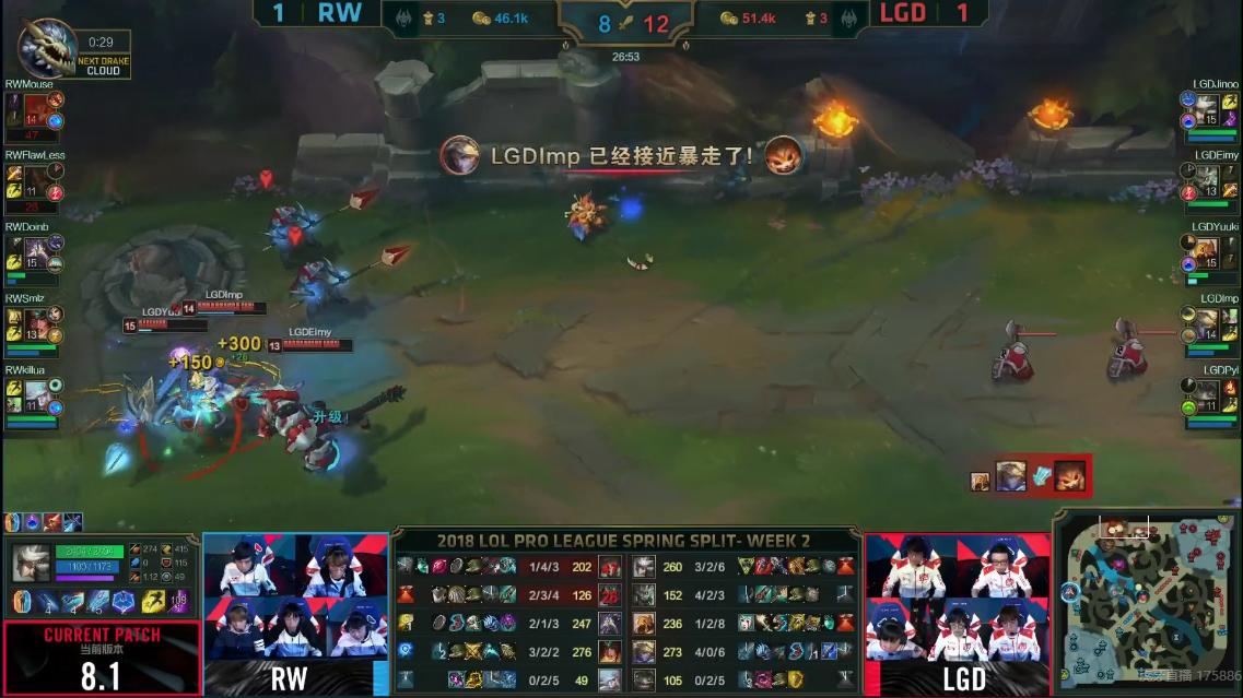 rw胜利doinb狂欢,rw银河战舰