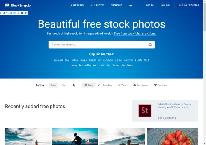 图片资源网站推荐,15个图片素材网站你收录了吗