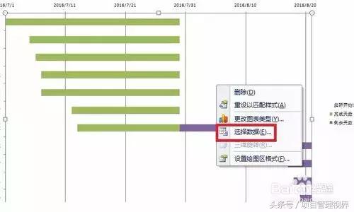 excel项目管理进度表教程,excel实现project的项目进度
