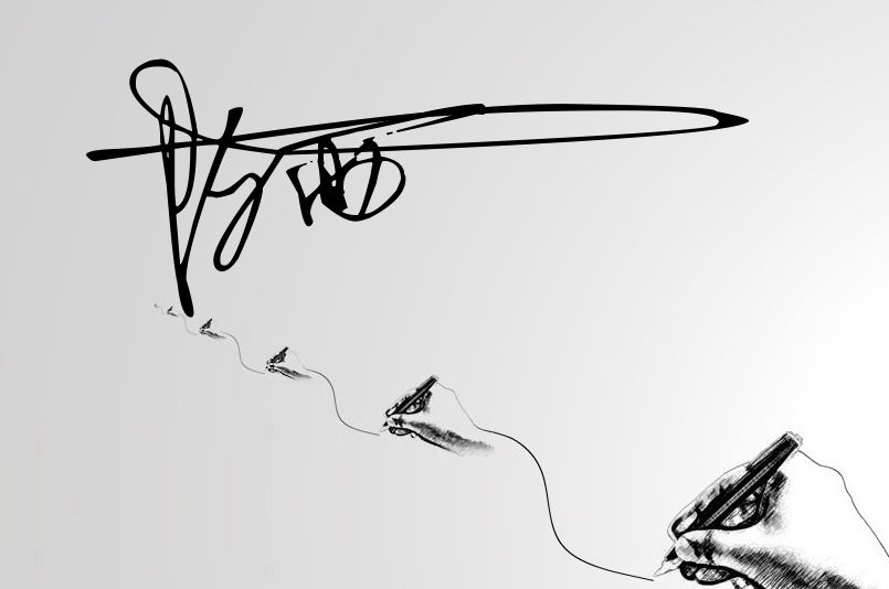 艺术签名不会写怎么办,艺术签名不认识字