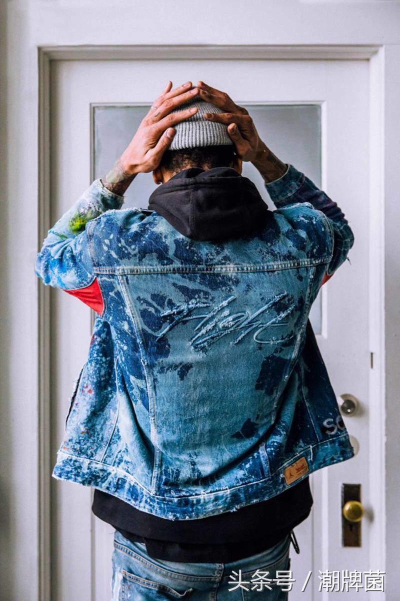 周杰伦上脚levisxairjordan4,levisxairjordan4第二配色