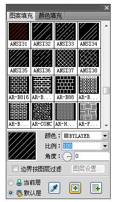 天正建筑墙体如何填充颜色,天正建筑里怎样填充砖图案