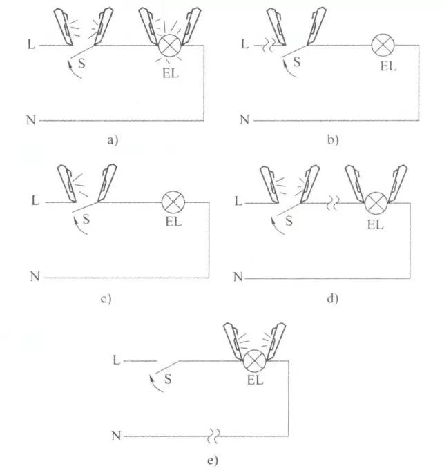 照明按键开关维修,照明电路的维修可分为哪三个步骤