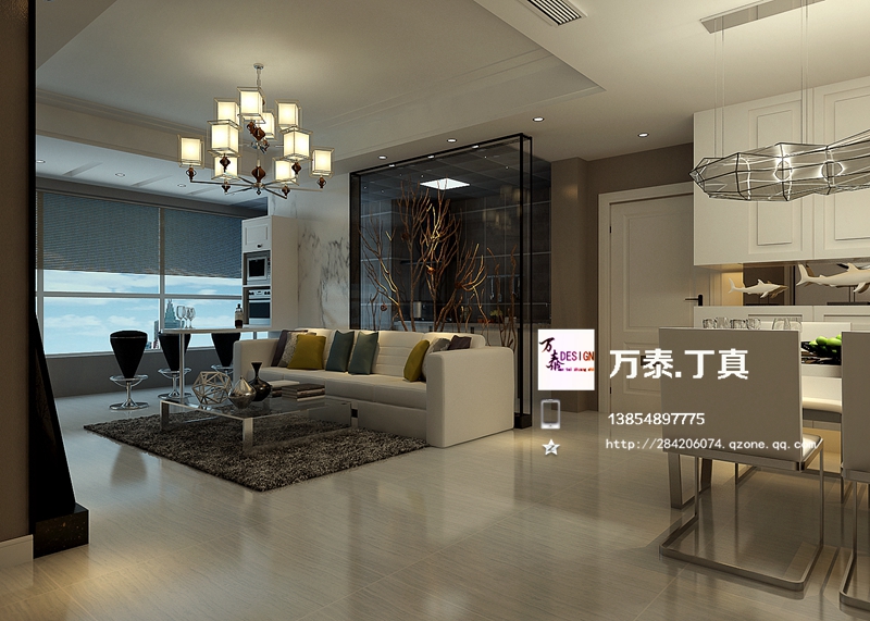 *安泰**宝盛广场126平—潮流与时尚并存打造后现代的小资情调