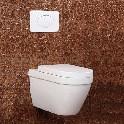 坑距400选400的马桶后面有空隙吗,370坑距装300坑距的马桶会怎么样