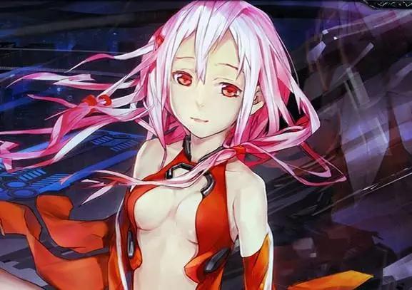 色彩缤纷的女生动漫照片,双色头发的动漫少女