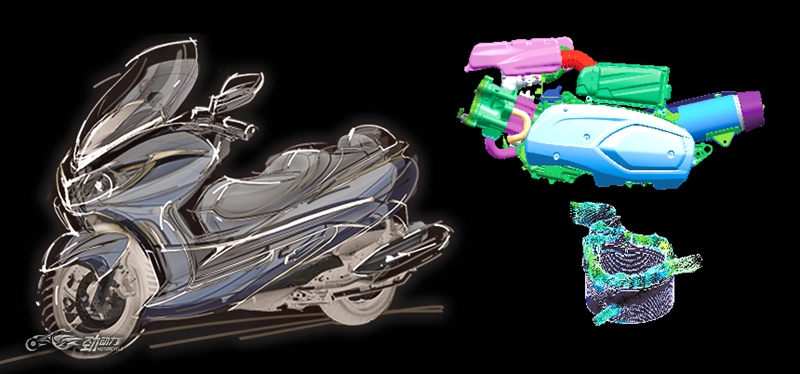 三阳踏板400max最新款,三阳maxsym400与宝马400踏板对比