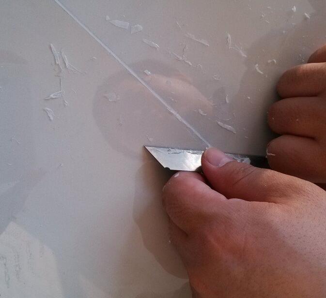 家庭装修瓷砖怎么做美缝,家居瓷砖用5年后自己做美缝教程