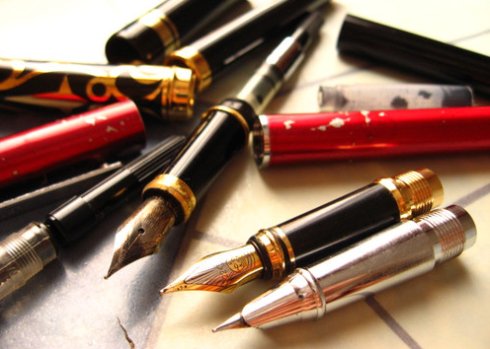 钢笔的各种尖区别,钢笔的种类图片大全