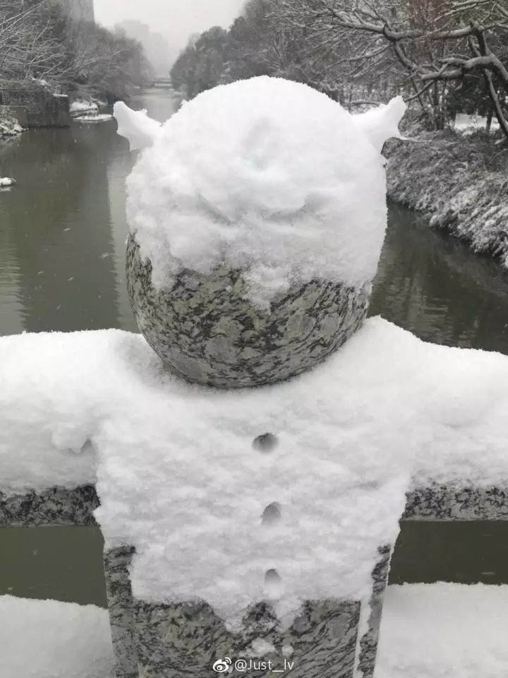 南京雪人照片,南京寻找雪人的地方