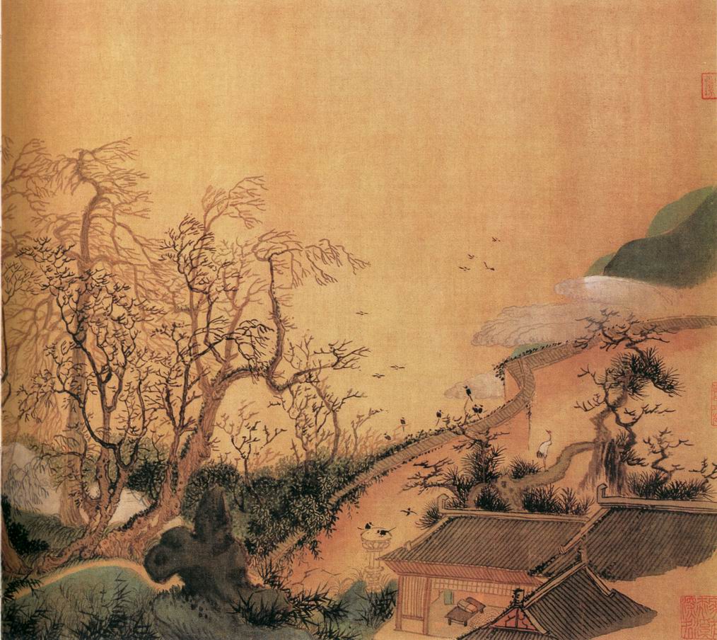 清代山水画图片大全曝光,清代山水画真迹图片