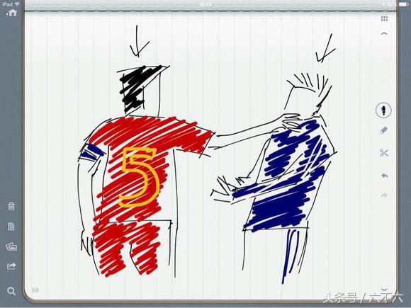 足坛名人画,你猜我画足球