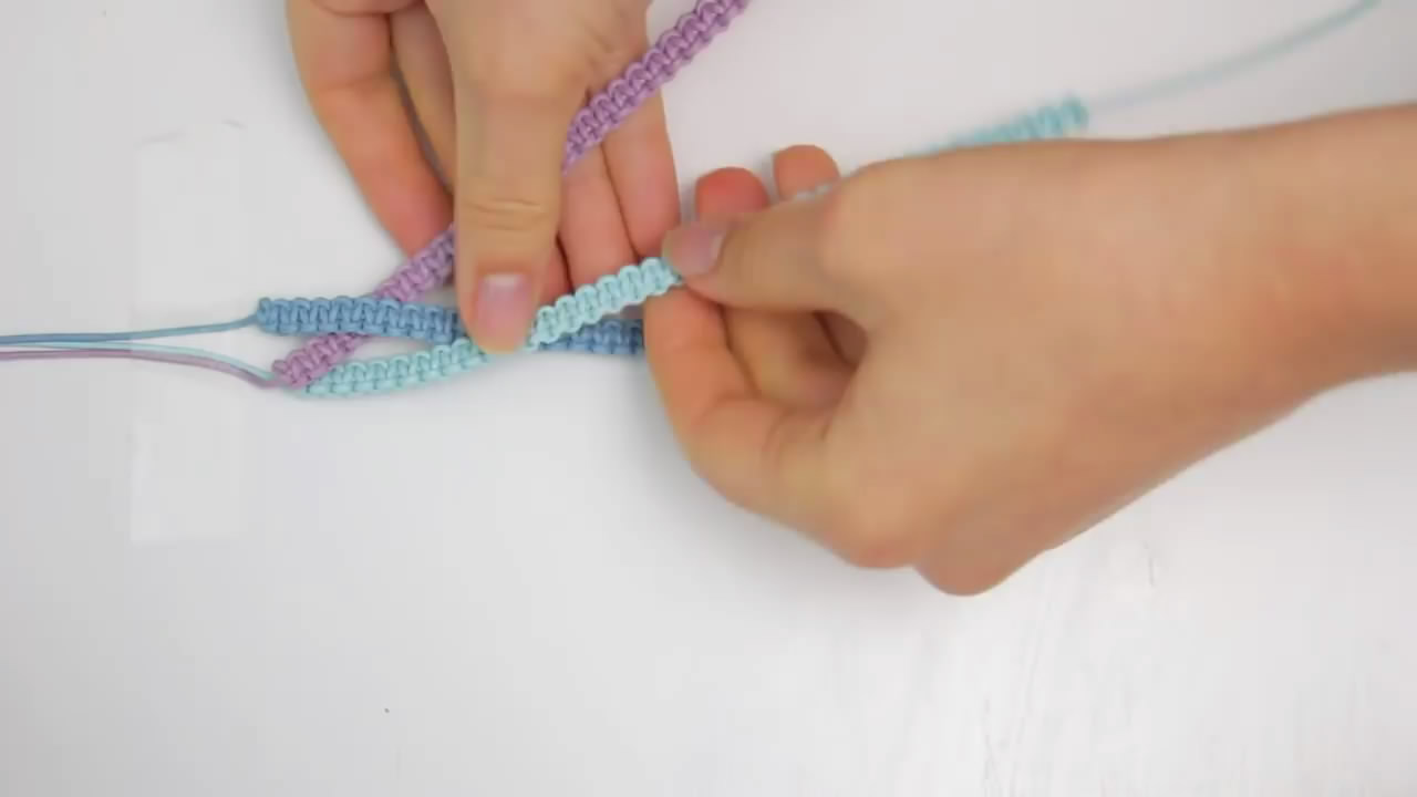 超简单的手链编织,简单而实用的手链编织教程