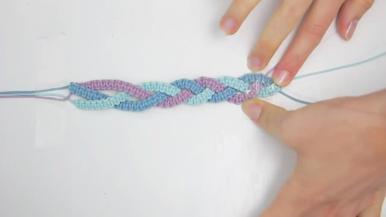 超简单的手链编织,简单而实用的手链编织教程