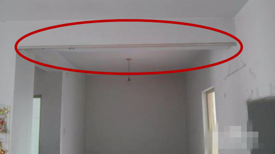 客餐厅中间横梁35cm怎么处理,客厅和餐厅中间的横梁处理效果图