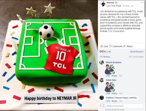 tcl和内马尔,大国品牌tcl中环