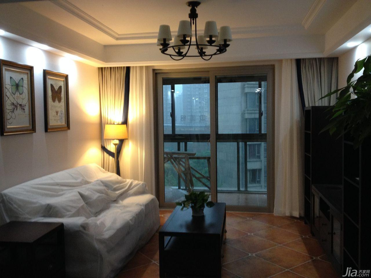 78平方两室一厅复古美式,20万装修3室两厅两卫美式