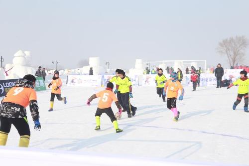哈尔滨雪地杯足球小将,足球小将北海道雪地