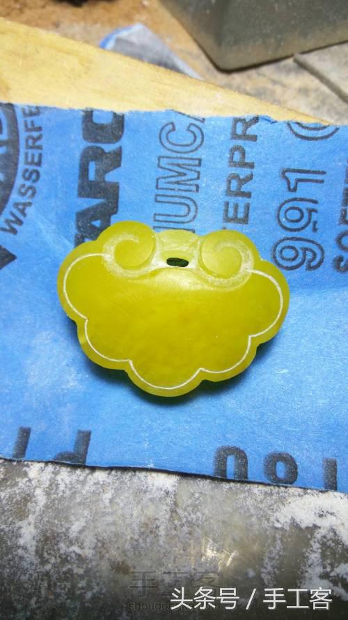 蜜蜡如意雕刻入门教程,蜜蜡雕刻简单图案