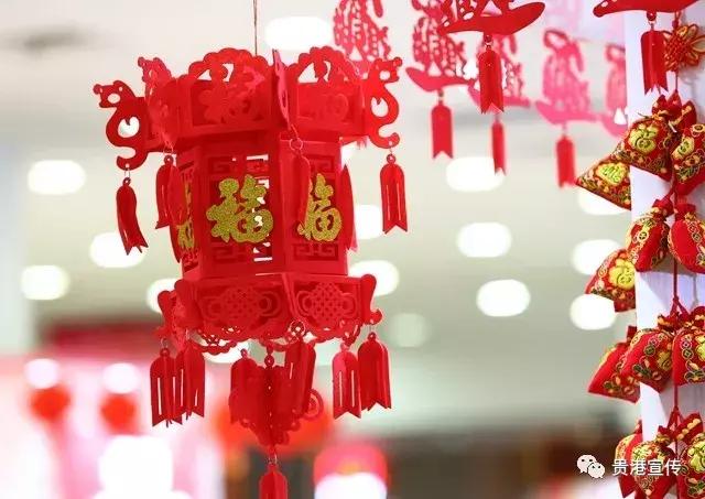 年味十足街拍图片大全,春节贵港街头