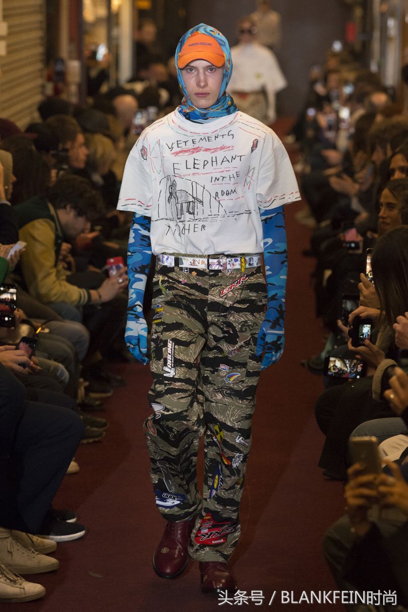 时装周eliesaab秀场,vetements男装发布会