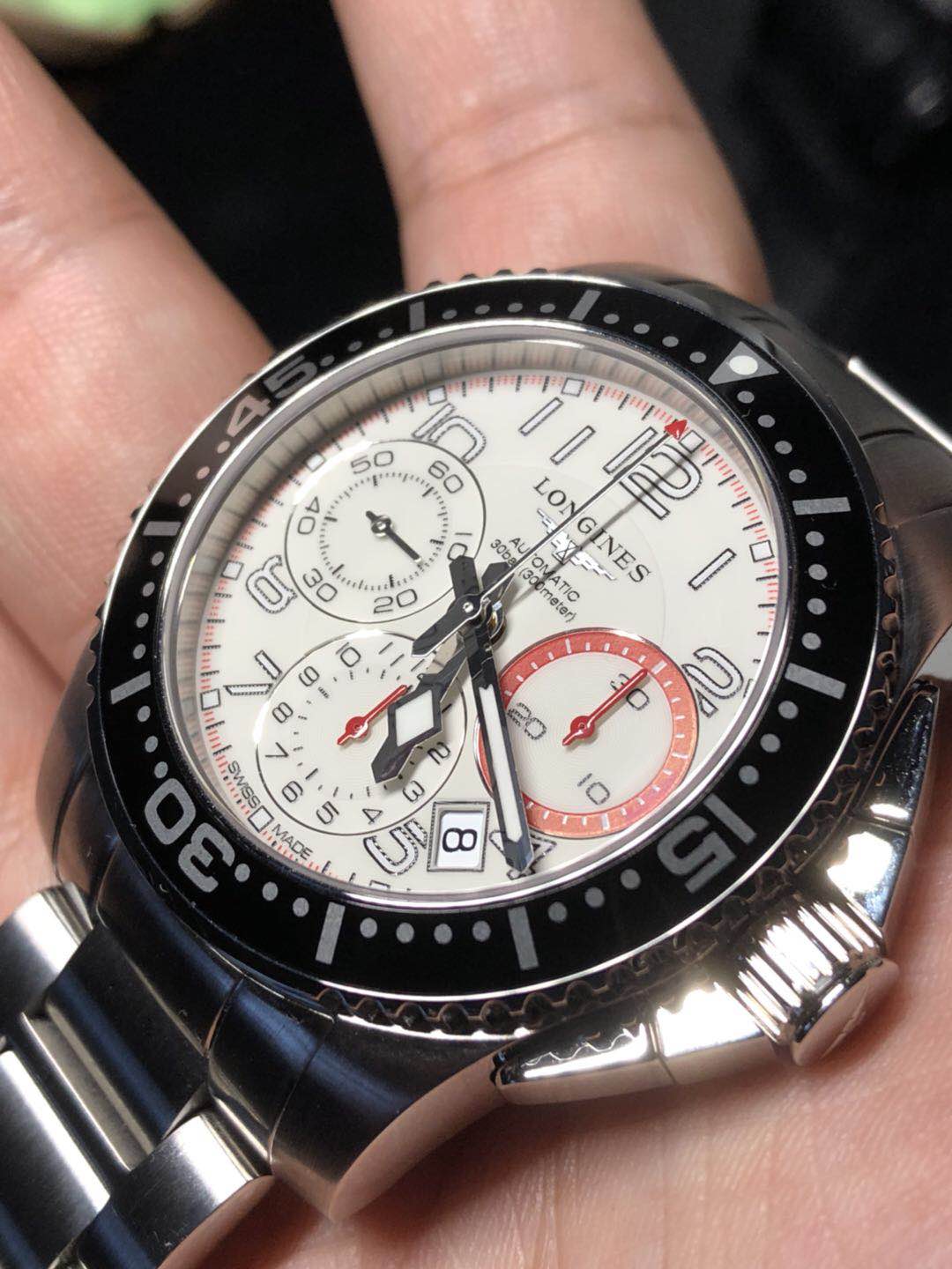 浪琴康卡斯复刻机械表,辉哥买首饰