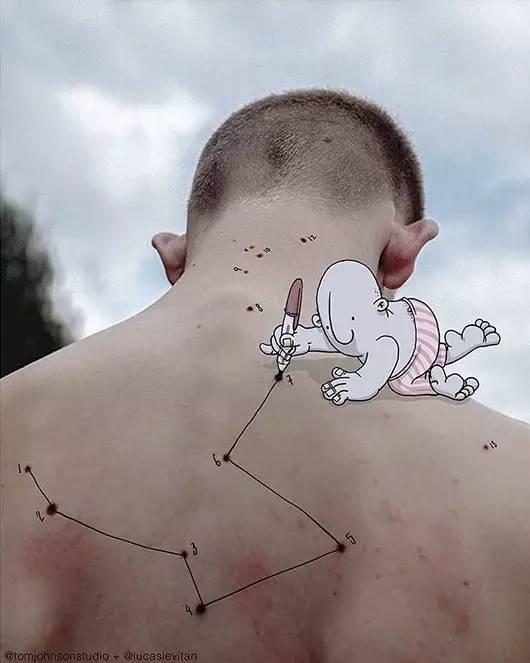 插图和摄影插画,插画风格摄影