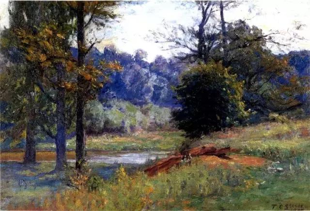 意象油画名家作品,当代中国油画名家写生风景