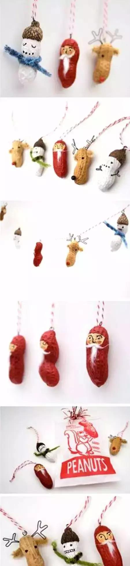 吃完果仁，也不能放过剩下的果壳，幼儿园手工装修