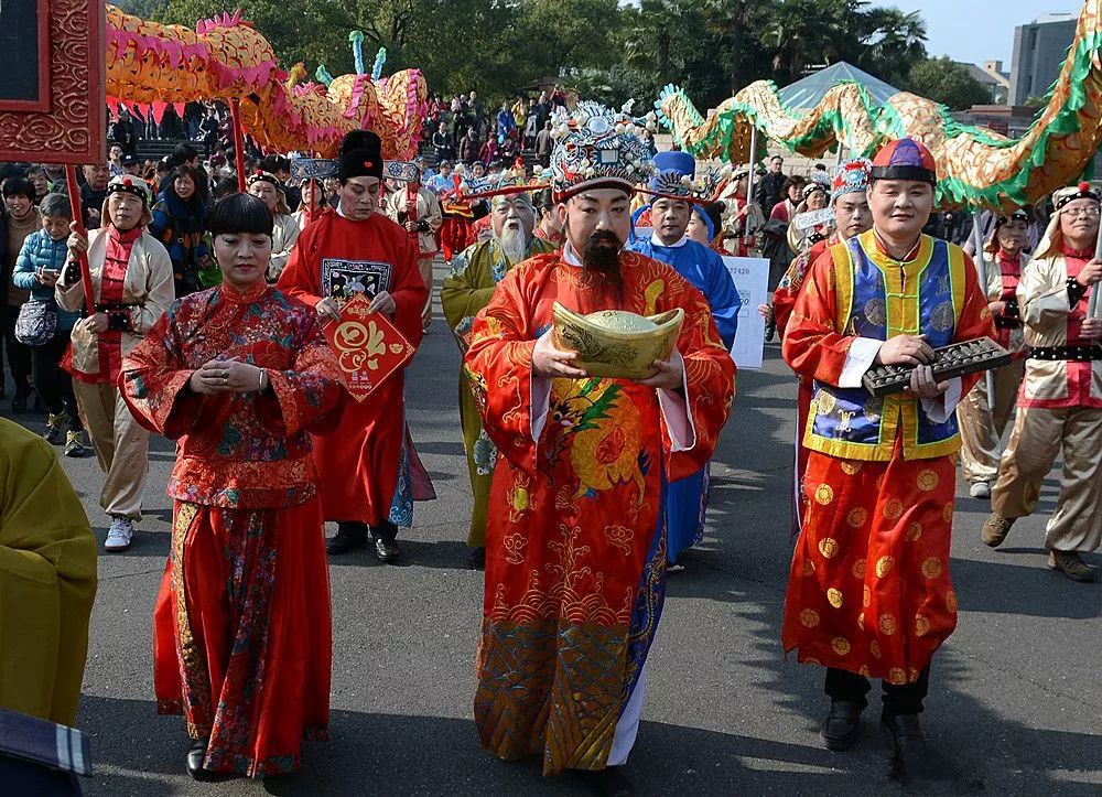 正月初五迎财神接财神图片,年初五接财神是文财神还是武财神