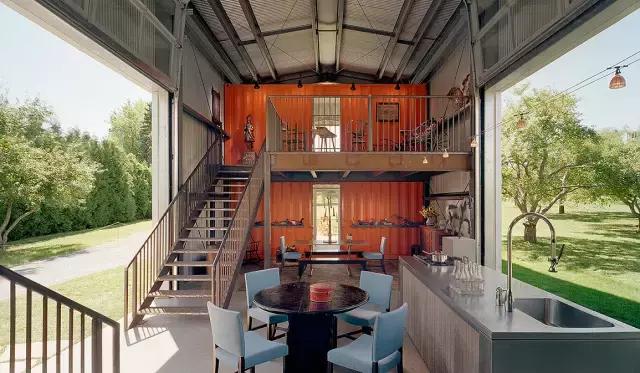 8个集装箱变身独立别墅,超实用的集装箱别墅