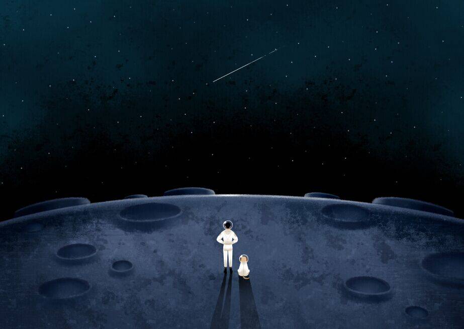 学画画是为了长大以后面对压力,画画是源自心中的那份快乐