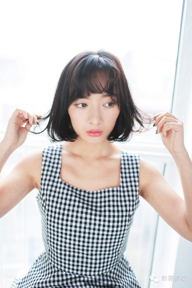 活泼可爱又简单的春日发型,春日慵懒气质短发发型