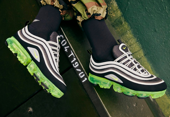 混血杂交新高度AirVaporMax97黑武士