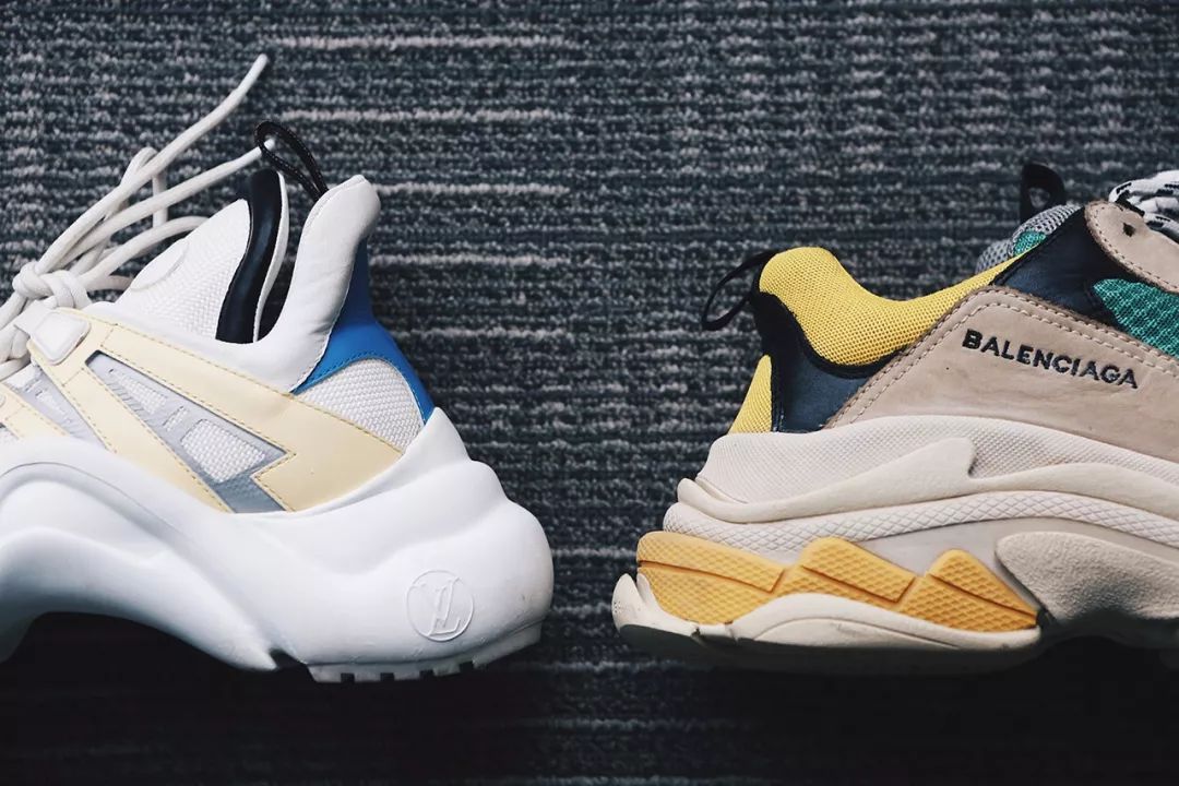 louisvuitton丹宁色运动鞋,louisvuitton老爹鞋多少钱