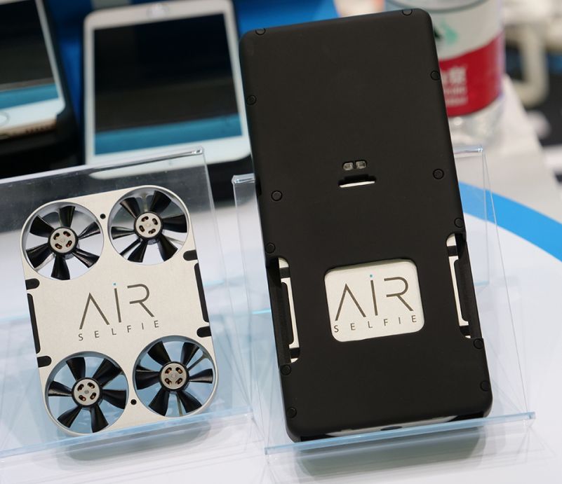 藏在手机壳里放口袋就能带走，这么小的黑科技无人机还是第一次见