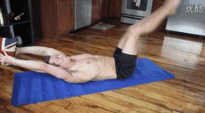 健身人鱼线动作教程,人鱼线健身动作大全