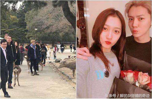 关晓彤鹿晗同游日本,鹿晗和关晓彤去日本旅行